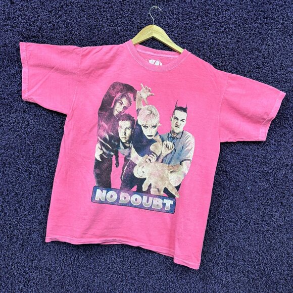 No Doubt Self-titled Album Poster Pop Punk Band T-Shirt M/L - Picture 3 of 4